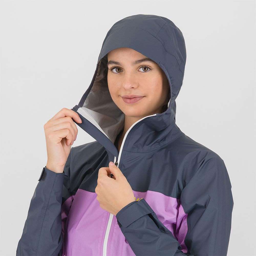 Karpos Donna Lavaredo Rain Evo giacca, ombre blue-bloom, M
