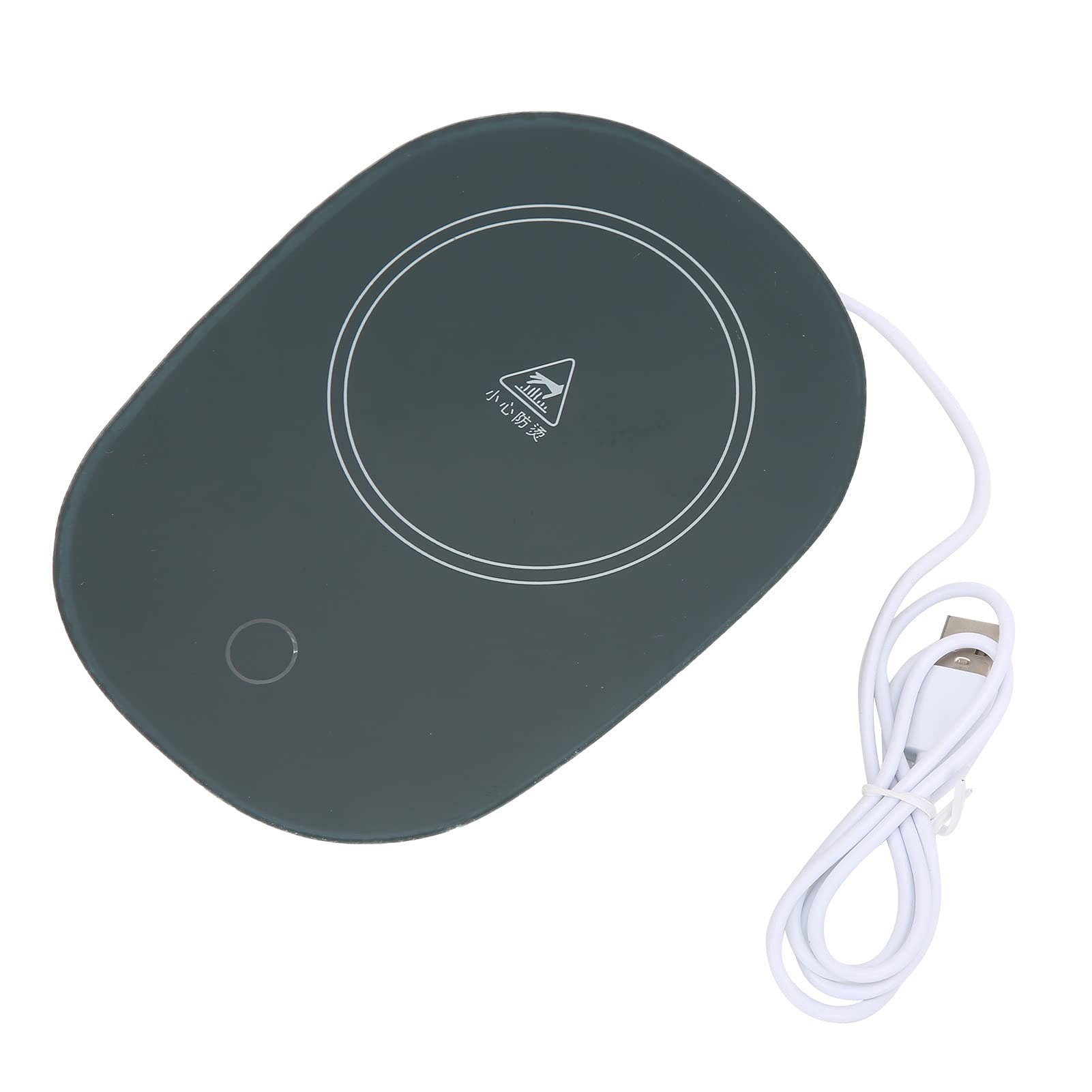 Gravity Induction On Off, 55°C Intelligent Constant Temperature, USB Cup Warmer Pad, Electric Heating Plate, for Chocolate Milk Tea (Yellow)-image-36