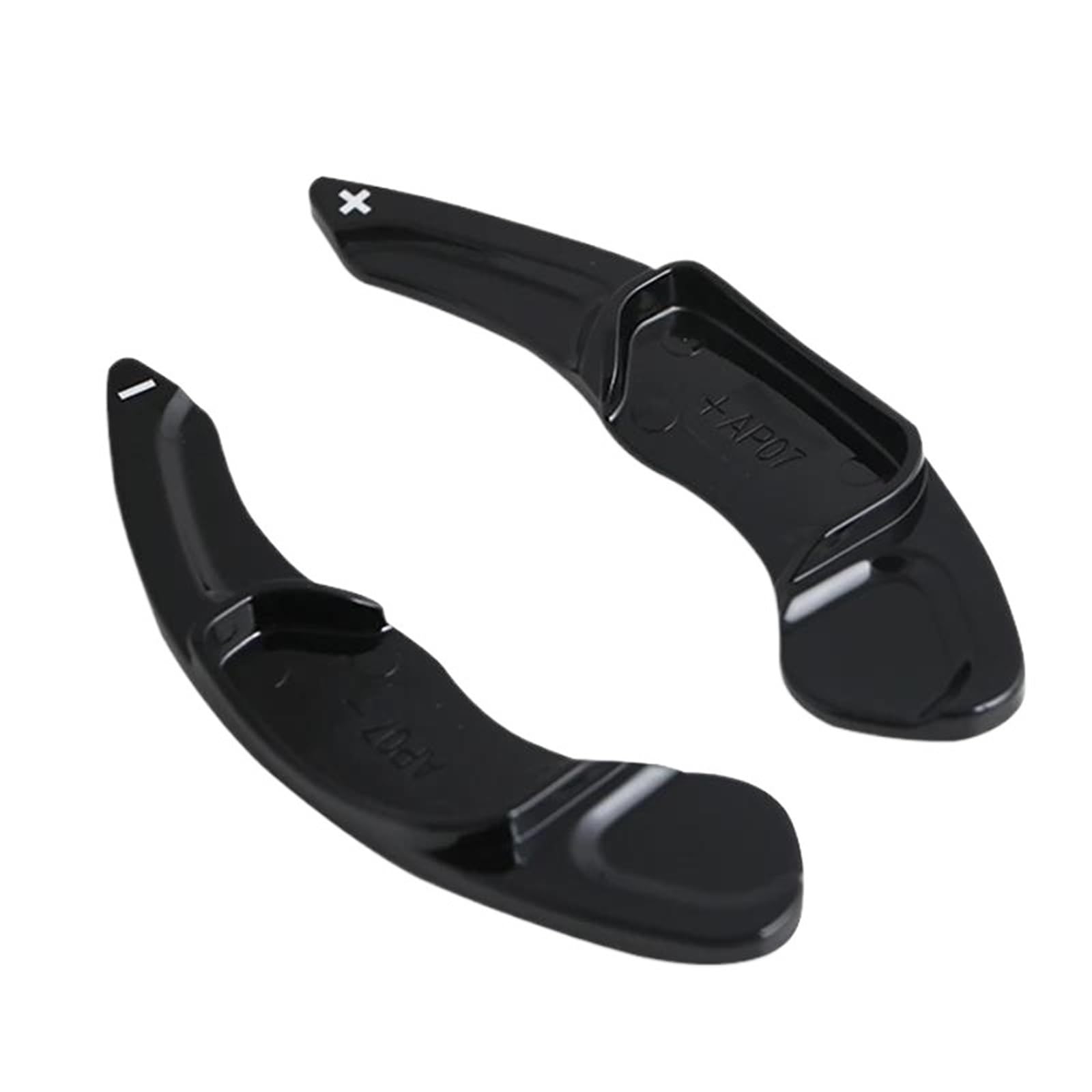 Bvfsxhs Black Car Paddle Shift Accessories Car Steering Wheel Paddle Shifter Extension For Ford For Mondeo Edge 2015-2018 For Explorer(Black)
