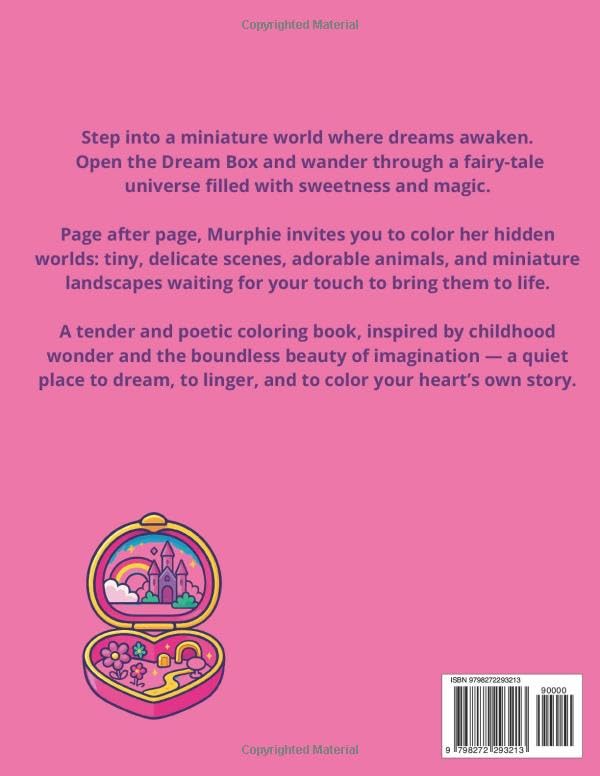 Murphie and the Dream Box: A magical box filled with dreams, treasures, and memories to color image 3