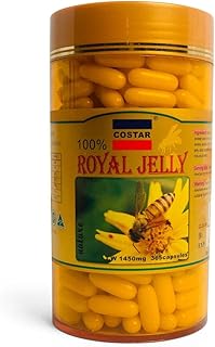 Costar Royal Jelly Supplement 1450mg – 365 Capsules – Rich in Nutrients for Vitality and Well-being – Made in Australia