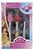 Kids Disney Princess Starter Bakeware, 4-Pc. Cupcake Set with Supplies: Baking Tray, Spatula, Spoon, and Baking Brush