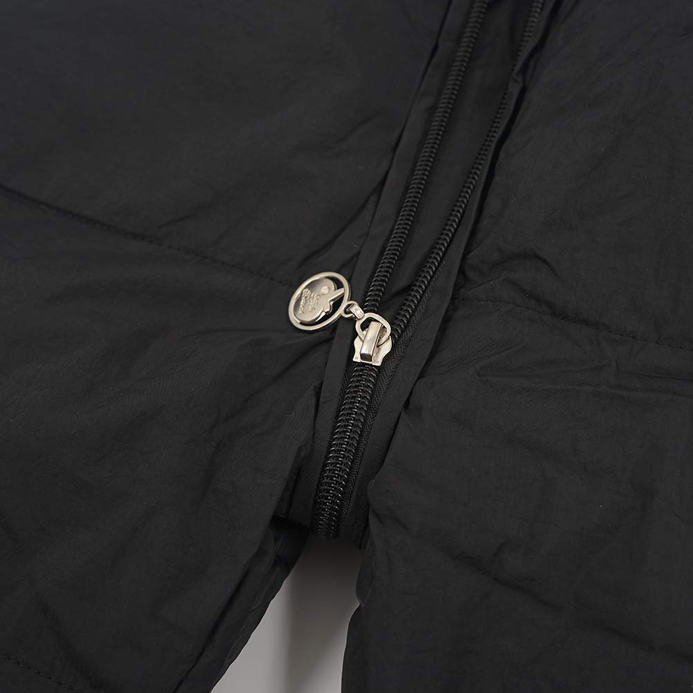 Happy Cherry - Salopette Hiver Bébé Garçon Fille Manteau Duvet sans Manche Enfant Combinaison de Neige Pantalons Longs Matelassé pour École Plein Air - 6 Mois-5 Ans