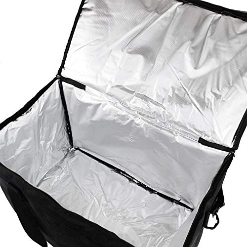 SB Organics Large Commercial Insulated Thermal Food Delivery Bag - Waterproof Bag Great for Grocery Shopping, Catering Supplies, and Food Transportation - Keep Food Warm or Cool - 22 x 13 x 13 - Thumbnail 2