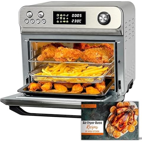 HYSapientia® 24L Air Fryer Oven with Rotisserie Cover