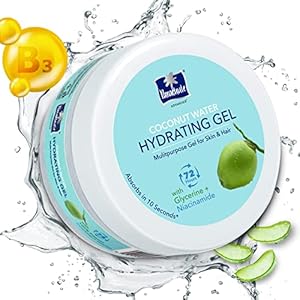 Parachute Advansed Coconut Water Hydrating Gel Niacinamide & Glycerine, Insta 2X Hydration, 72h Moisturisation Skin & Hair| 200ml