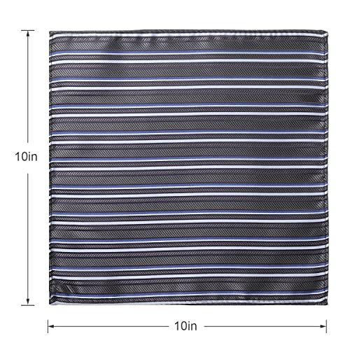 Jeatonge Pocket Squares for Men 20 Pack Mens Pocket Squares handkerchiefs Set Assorted Colors with Box4