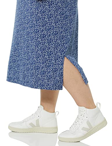Image of Amazon Essentials Women's Pull-On Knit Midi Skirt with Elastic Waist, Stretchy (Available in Plus Size)