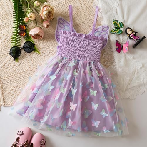 NNJXD Flower Girl Embroidery Dress Little Princess Tie Bowknot Summer Casual Dresses2