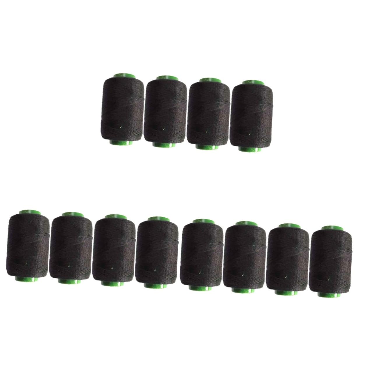 Lurrose 12 Pcs Sewing Thread Wig Making Thread Overlocker Thread Upholstery Thread Quilting Thread for Sewing Thread for Wigs Thread for Sewing Machines Wig Sewing Costume Wigs Spool Braid