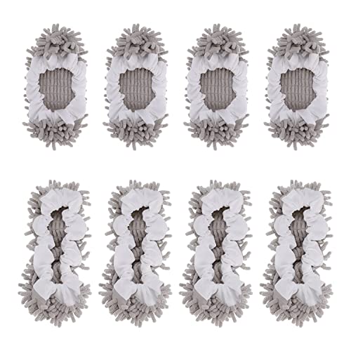 WellMall 8 Pcs Mop Slippers Socks