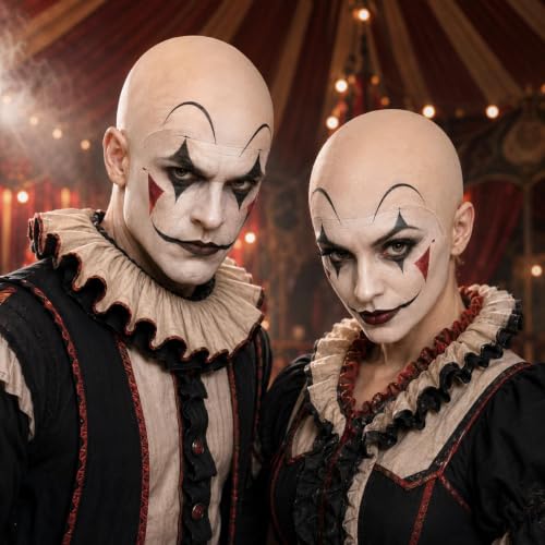 eygeufg 2 Sets Latex Bald Caps for Adults - image 4