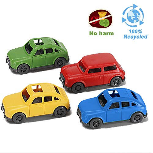 image for Nasidear Bath Boat Toy,11 Piece Bath Boat Toy with 4 Mini Cars and 6 B