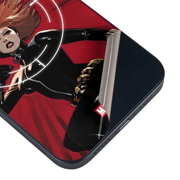 Skinit Decal Phone Skin Compatible with iPhone 14 Plus - Officially Licensed Marvel Black Widow Widowmaker Design