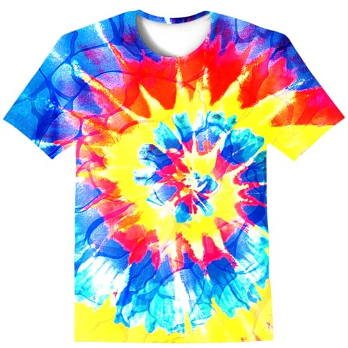 Image of LAIDIPAS Boys Girls 3D Graphic T-Shirt Short Sleeve Tops Tees 6-16 Years