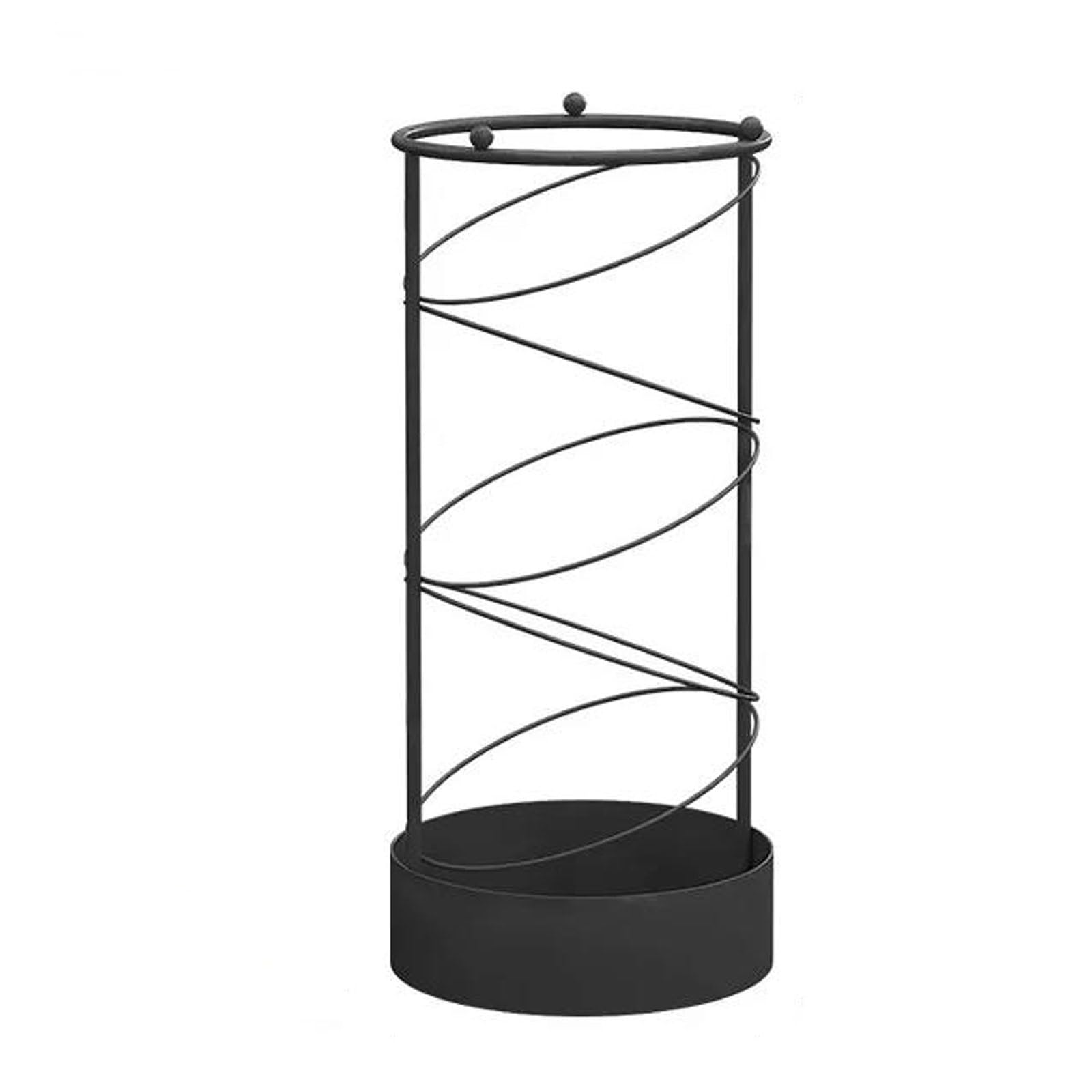 CJHFR472SG Umbrella Rack Umbrella Storage Rack Stand Metal,Cane,Walking Stick Holder Office(Black)