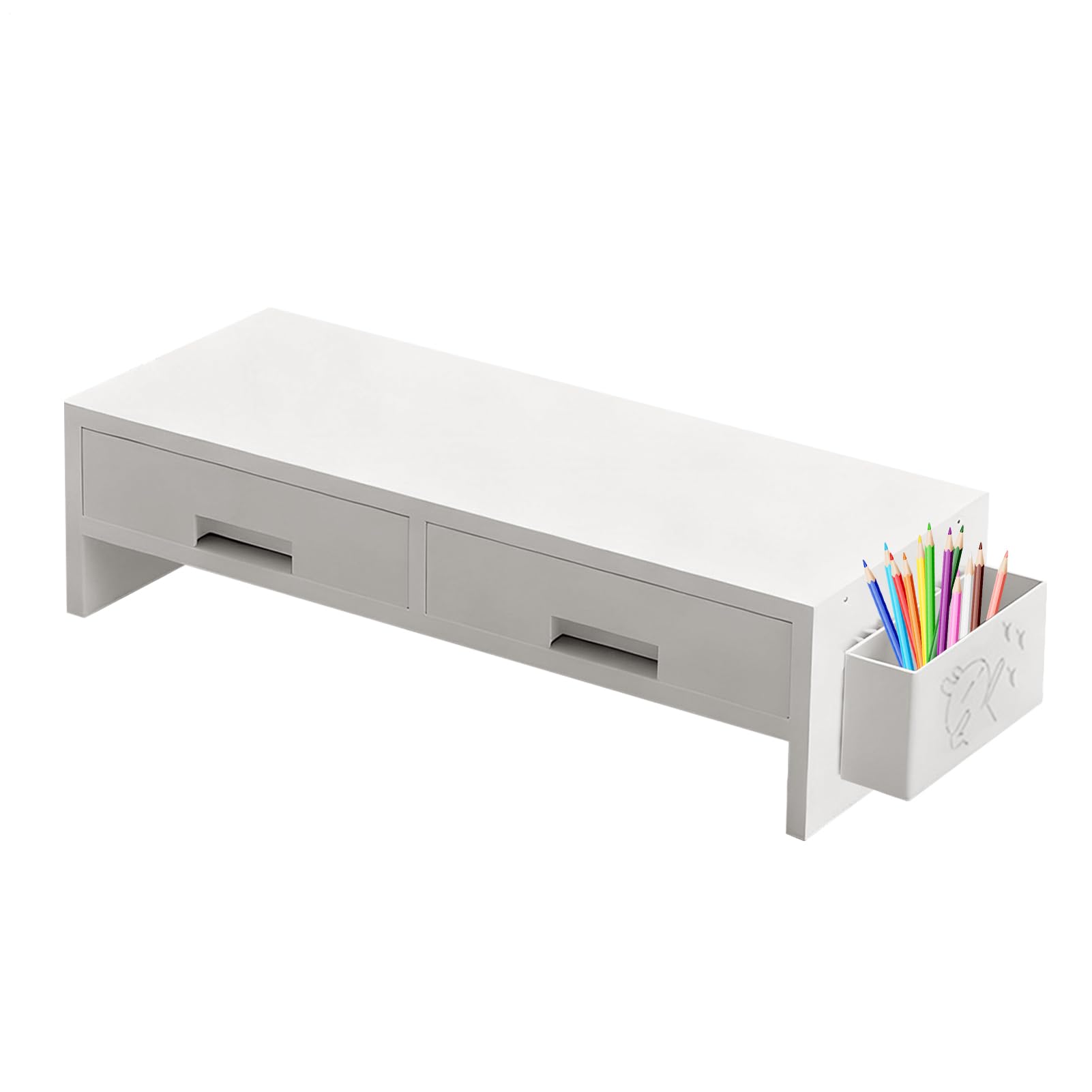 Soporte Elevador Monitor Escritorio Organizador De Soporte Para Extensión
