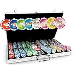 Maletin Poker Las Vegas Pokeo - Maletín láser Las Vegas 1000 fichas