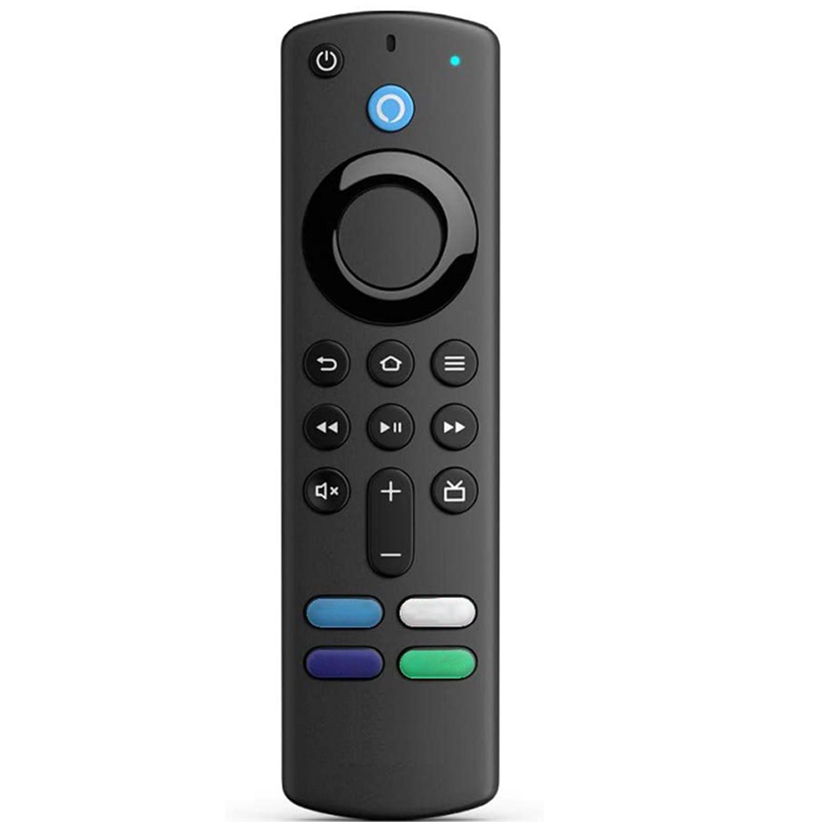 DIFCUL L5B83H Voice Remote - Télécommande De Remplacement Compatible Avec Fire TV Stick 4K - Fire TV Stick (2ère Gen/2020/Lite) - Fire TV Cube (1/2ère Gen) - Fire TV(3ère Gen) (Noir