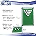 Swing Sports Golf Pong Game - Indoor or Outdoor Golf Pong Chipping Game with Portable Boards, Turf Mats, Balls, and Cups