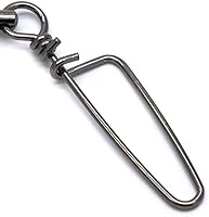 Vista 8 de Dr.Fish Fishing Snap Swivels Ball Bearing Swivels Fishing Tackle Saltwater & Freshwater Coast-Lock Lure Snap Clips Terminal Tackle Line Leader