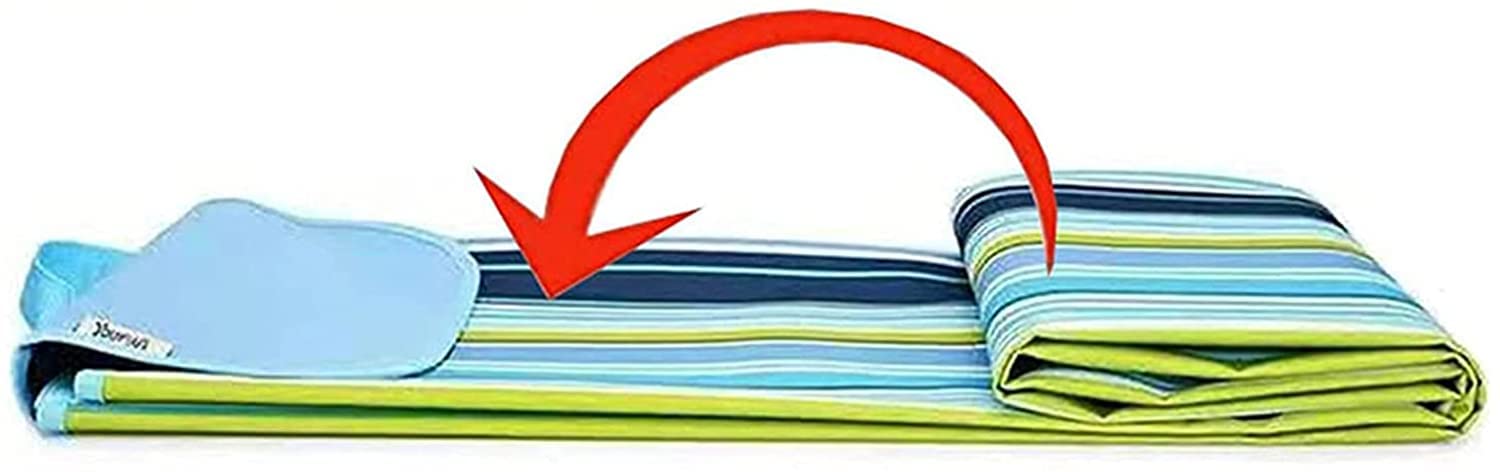 Couverture de plage, Couverture de pique-nique, couverture de plage, couverture de plage Proof de sable grand tapis en nylon familial for 2-4 adultes tapis portable en plein air for le camping de piqu
