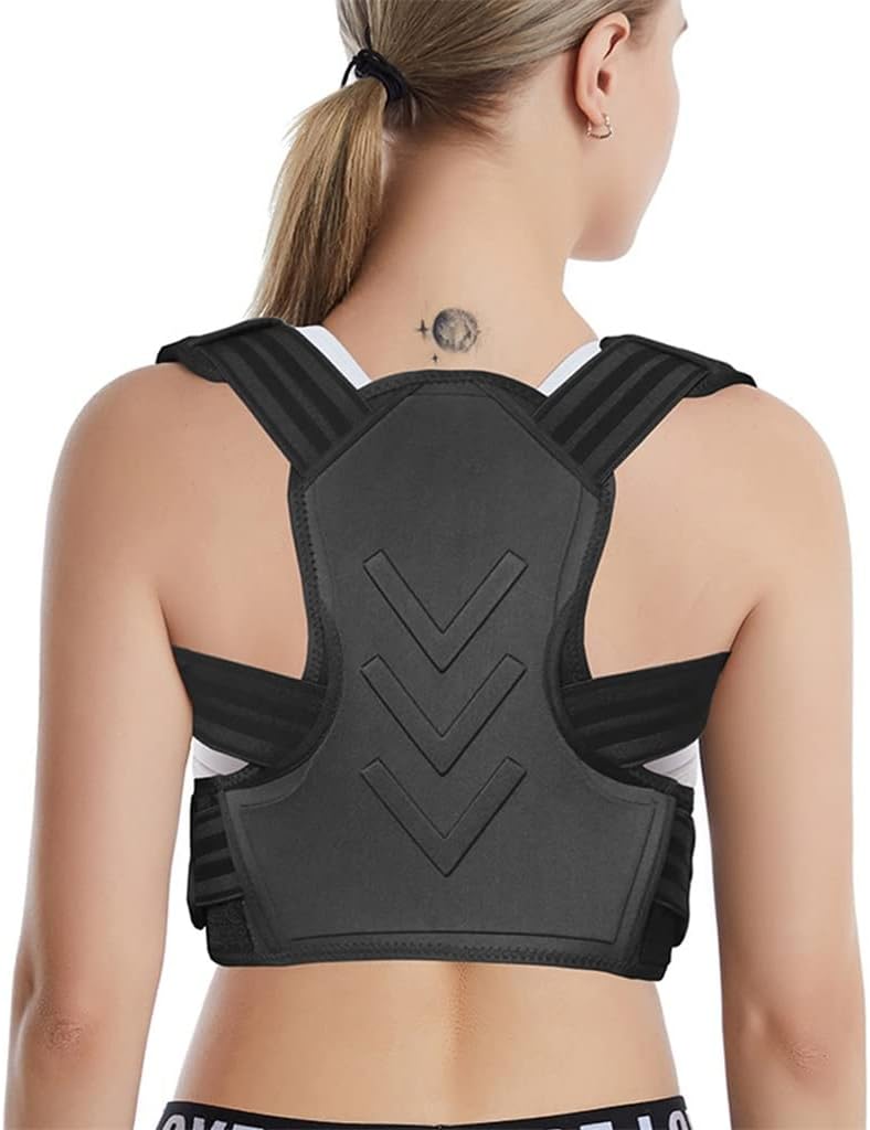 Adjustable Posture Corrector Corset Back Brace Belt Lumbar Support Straight Anti-hunchback(M code)