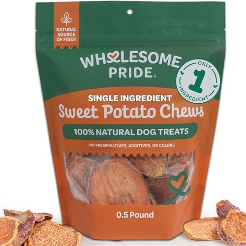 Wholesome Pride Healthy Sweet Potato Chews – Sensitive Stomach Do...