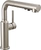 Delta Daneri Brushed Gold Kitchen Faucet with Pull-Out Sprayer, Modern Single Hole Kitchen Sink, Single Handle, Champagne Bronze 16879-CZ-DST