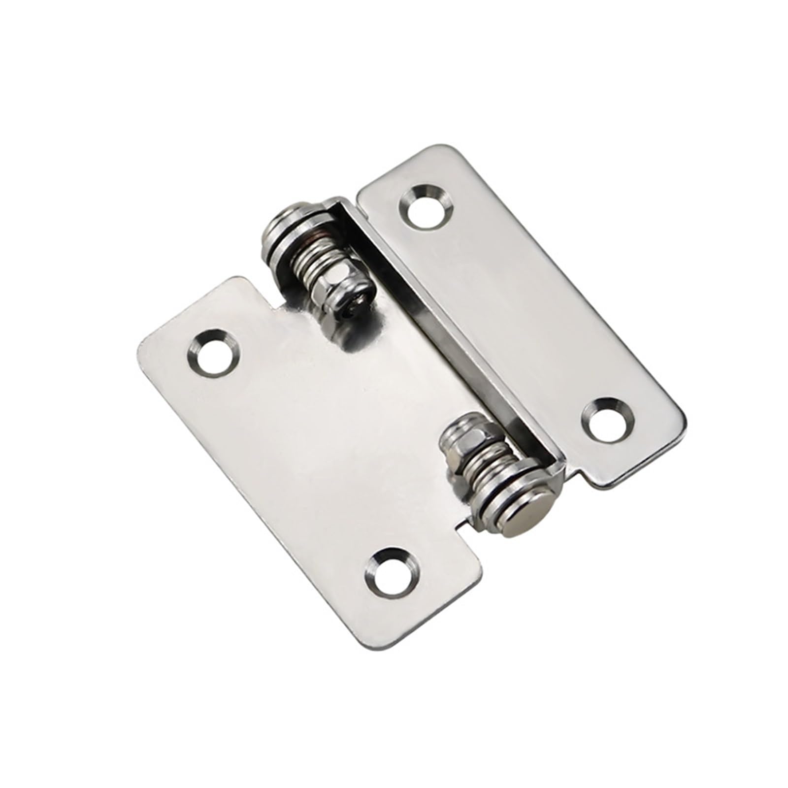 FQJYXWEWL Torque Hinge with Stop Function Damping Axis 304 Stainless Steel Folding 1Pcs