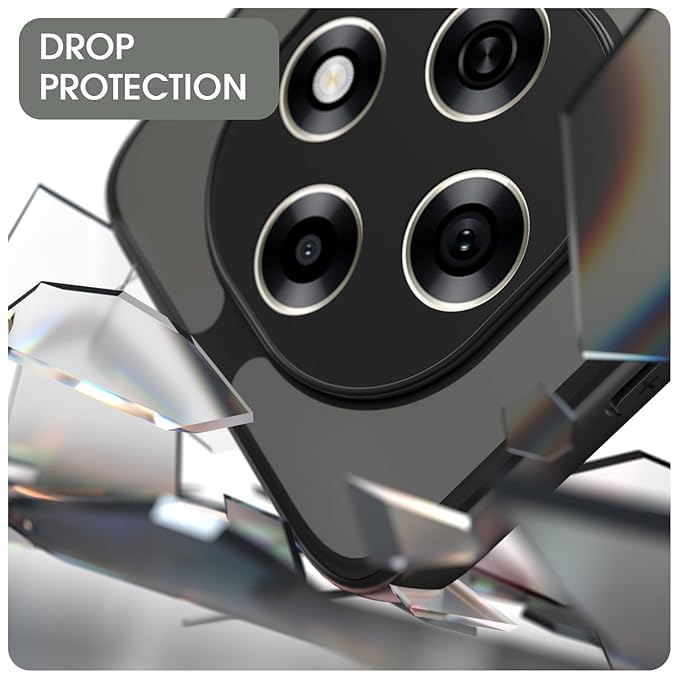 Image of Shockproof Mobile Back Cover for Oppo F31 Pro Plus 5G | 360 Degree Protection | Protective Design | Translucent Back Case Cover (Oppo F31 Pro Plus)