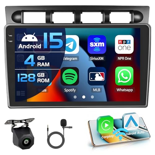 Écran tactile 9'' Android 15 Kia Morning Picanto haut de gamme