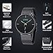 CIVO Reloj Negro Ultra Fino para Hombre Minimalista Lujo Moda Relojes de...
