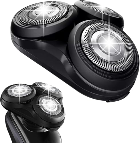 SH50 kompletter Ersatz Rasierkopf kompatibel mit Philips Norel * o Serie 5000 Kompatibel mit SH50 / 50 Rasierkopf nicht geeignet für S588X / XX integrierter Klingenkopf Edelstahlklinge scharf