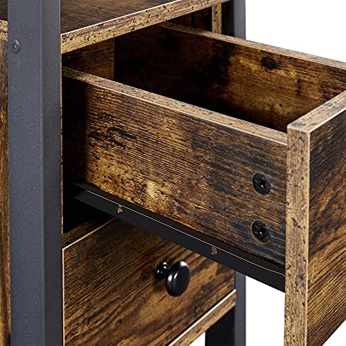 Yaheetech Set 2 Comodini Camera da Letto Tavolini