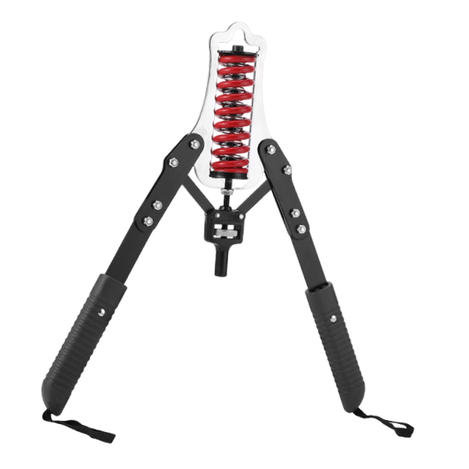 Arm Strength Bar con Molla Doppia in Acciaio al Carbonio Espansore Regolabile per Petto E Braccia Impugnatura Sicura Adatto per Uso Domestico Esercizi, Doppia Molla