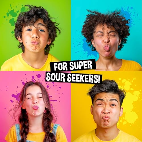WARHEADS Extreme Sour Hard Candy Assorted Flavors 2 oz Portable Bag - image 6