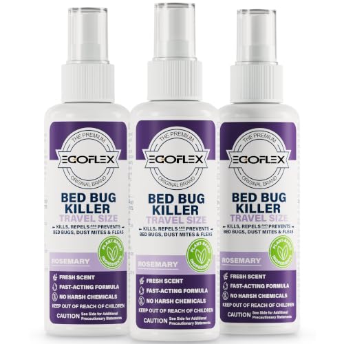EGOFLEX 3-Pack Travel Bed Bug Spray