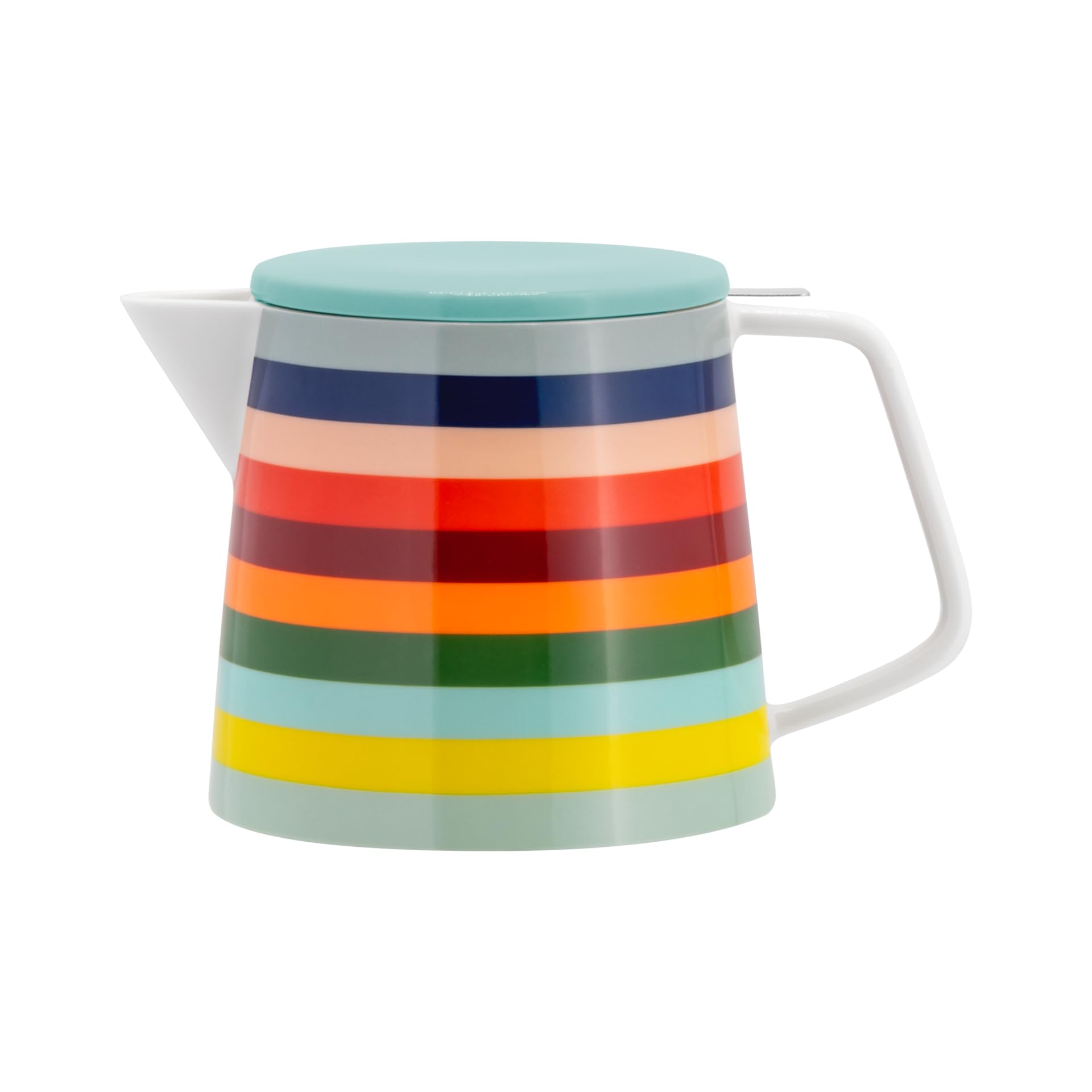 REMEMBER Tetera "Lorenzo" - Porcelana y acero inoxidable - 1,2 L