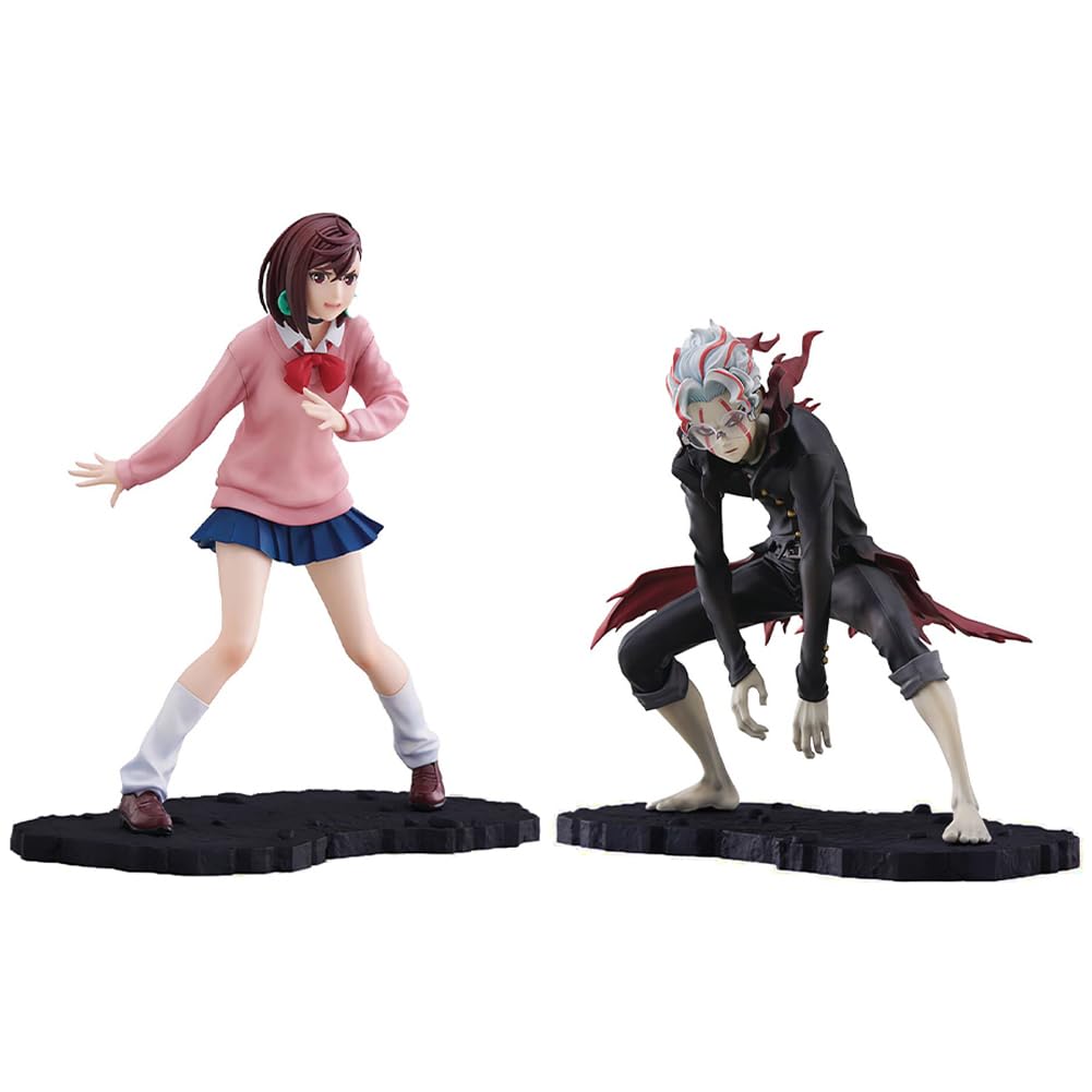 Zhongkaihua 2pcs Ayase Momo and Okarun Figure Standing 17CM Action Figures PVC Statue Model Anime Figurine Collection Decorations Gifts