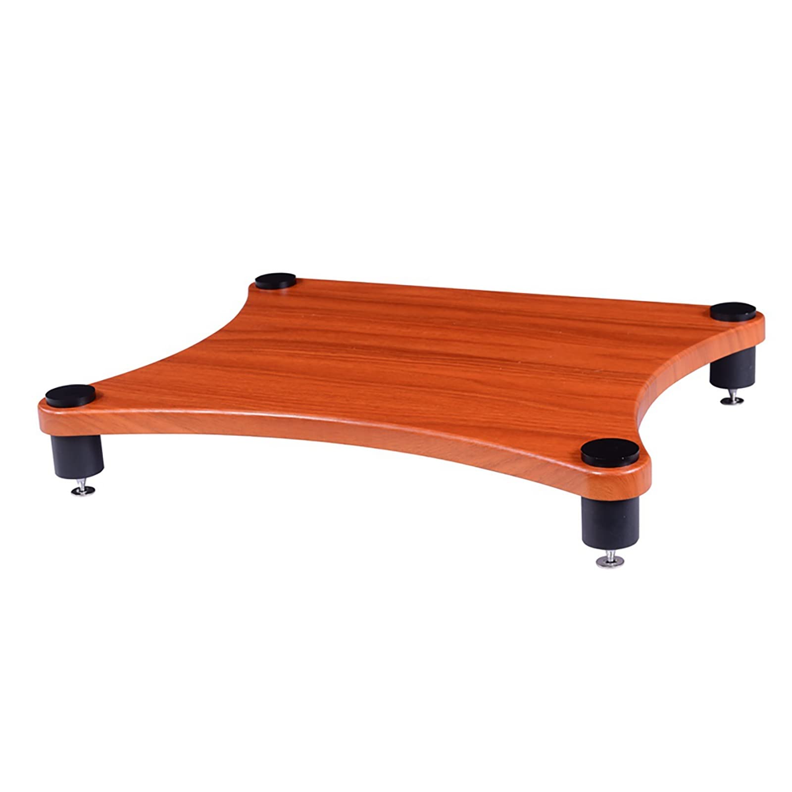 BTZHY Speaker Stands,Wood One Bookshelf Desktop for Surround Sound and Book Shelf Speakers, Sturdy and Durable, with Floor Spikes