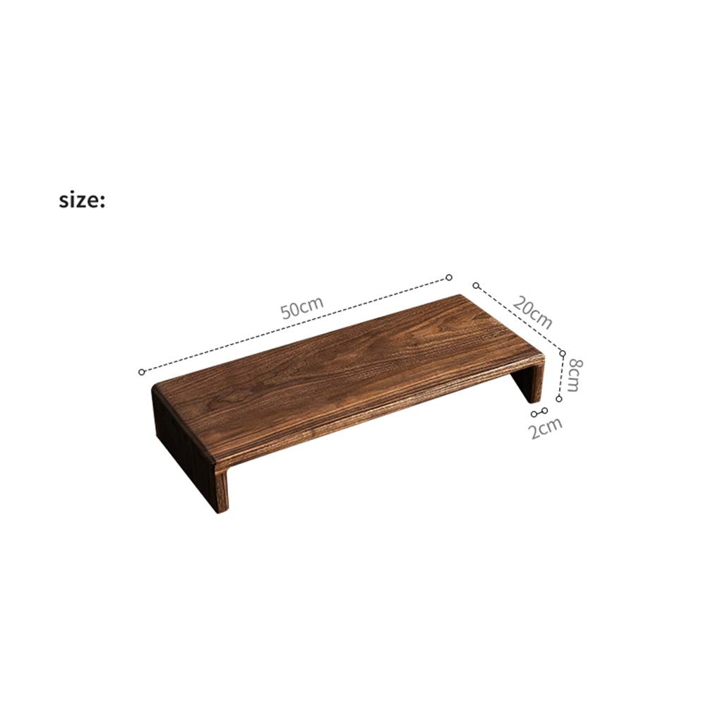 Xyanzi-zhiwujia Piattaforma rialzata Supporto per mensola Supporto per Monitor per Laptop Supporto per Tavolo da Studio Supporto da Tavolo per Desktop TV 50x20x8cm / Scaffale Funzionale