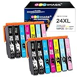 1. GPC Image Kompatibel Tintenpatronen Ersatz für Epson 24XL Multipack Tinte (Nicht Original)