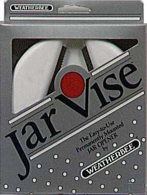 Harold'S Kitchen Jar Vise 1" - 4" Plastic White Boxed