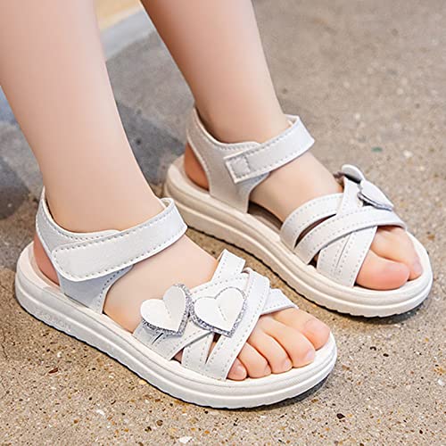Children Shoes Fashion Love Decorative Thick Sole Sandals Soft Sole Comfortable Princess Sandals Toddler 10 Shoes Girls2