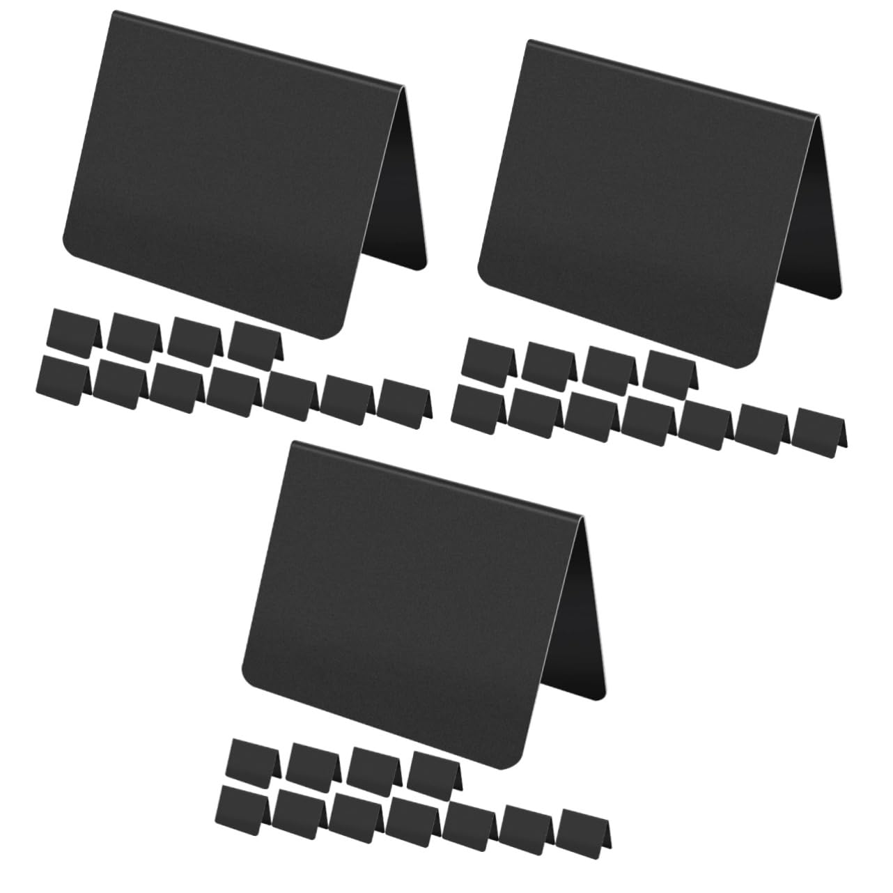 Operitacx 45stücke Kreidetafeln Multifunktionale Kleine Schreibtafeln Für Desktop Preis Und Nachrichtenschilder Wiederverwendbare Form Tafeln Für Hochzeiten Und Partys