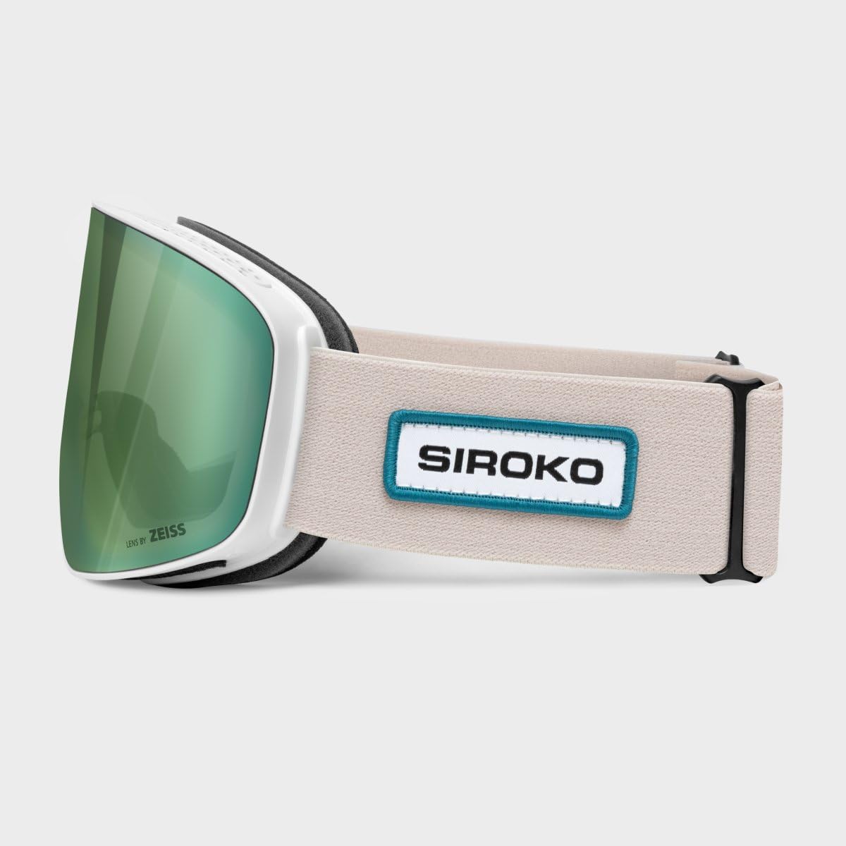 SIROKO - Maschera da Sci e Snowboard OTG con Lente Zeiss GX Ultimate Engadin