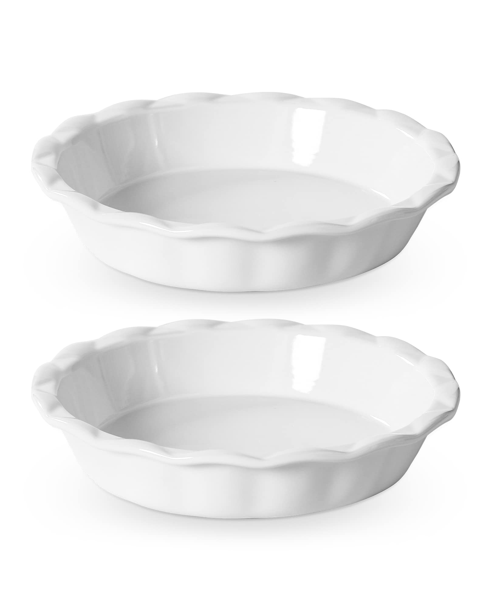 Lareina Ceramic Pie Pans Set of 2