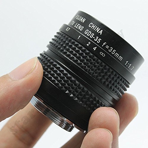 Amazon.com : Fujian 35mm f/1.7 CCTV cine Lens Compatible with NEX