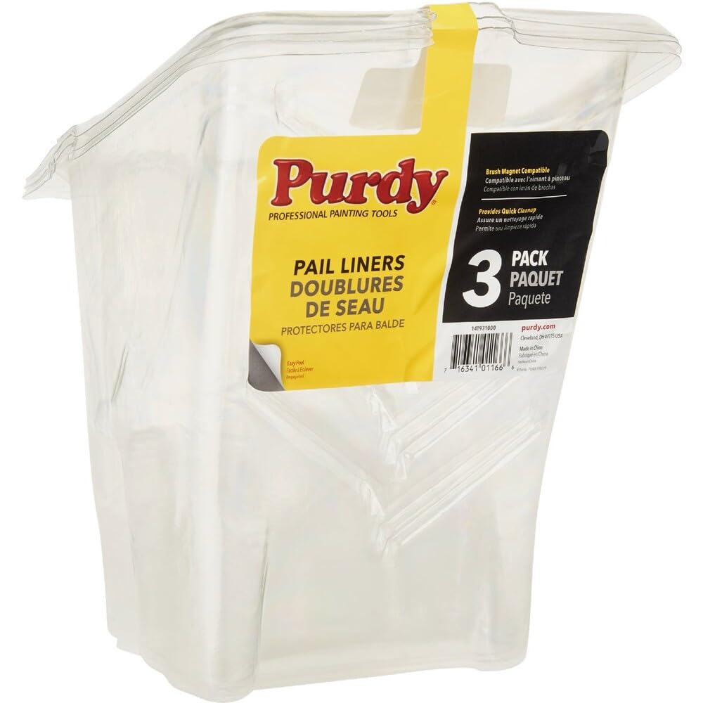 Purdy® 14T931000 Painterfts Pail Liners (Pack 3)